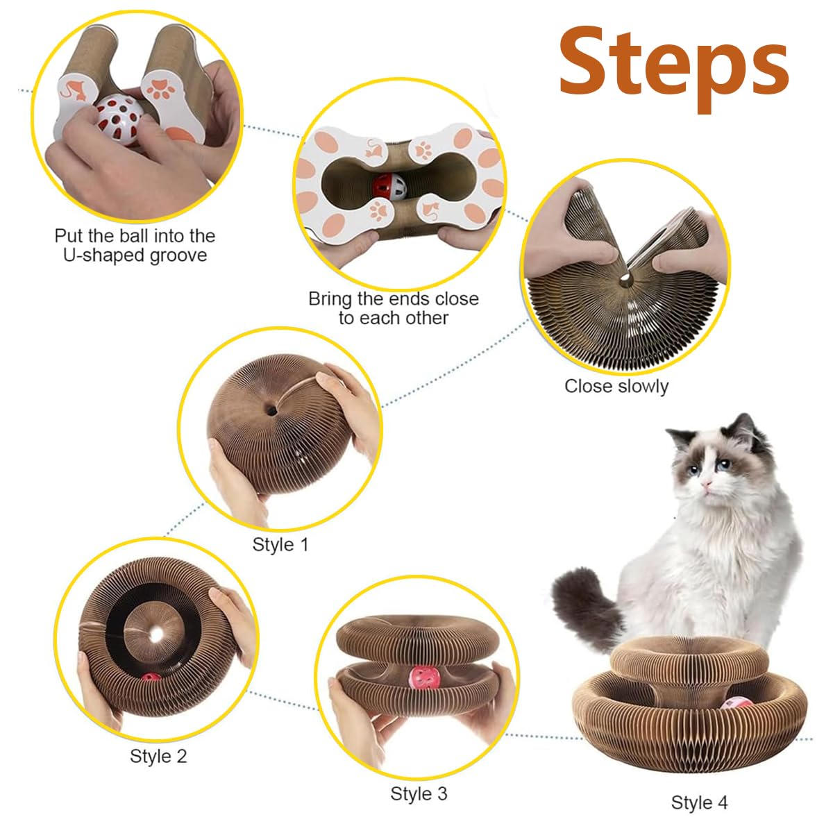 Twisty Paws – diseño modular para bucles y túneles personalizables