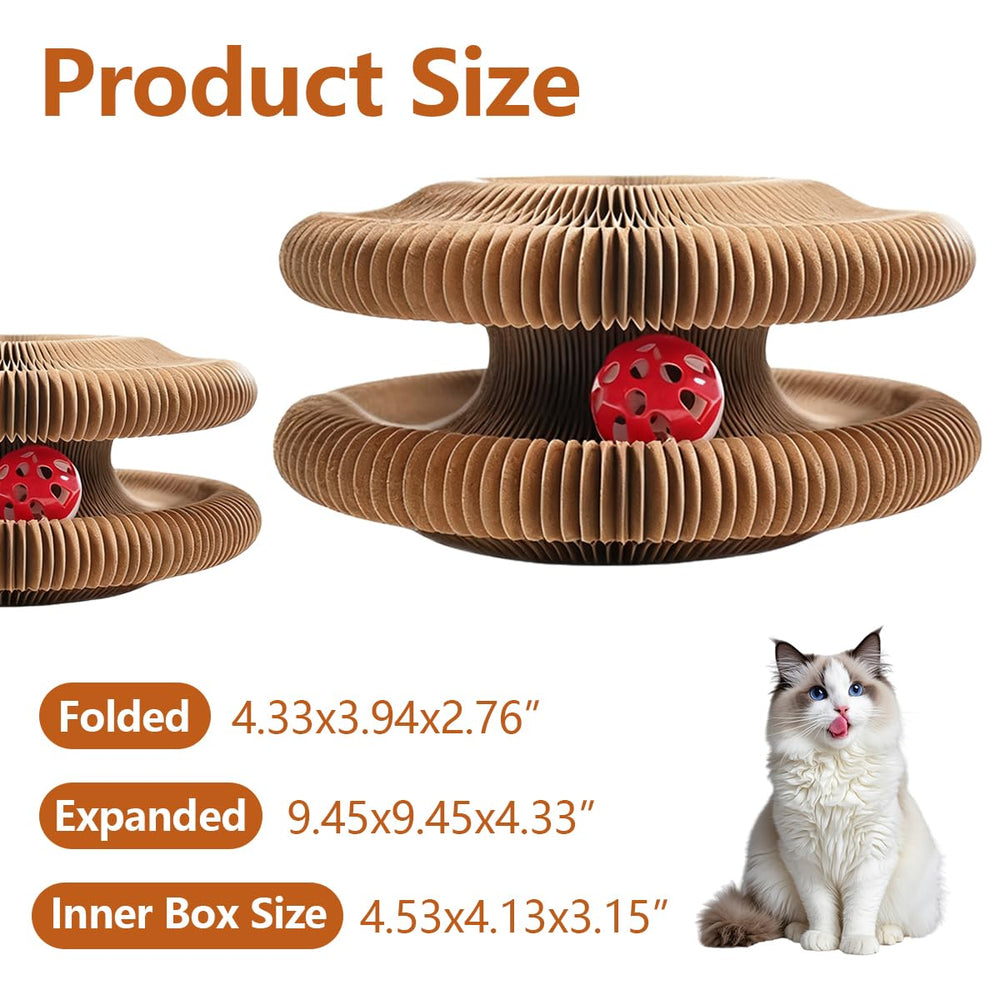 Twisty Paws – dos unidades para gatos y gatitos activos