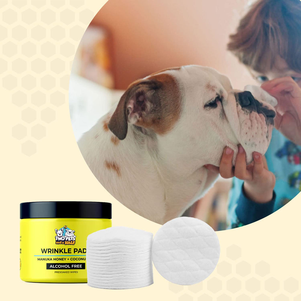 Two Pets and a Half crema cuidado piel bulldog para irritaciones leves