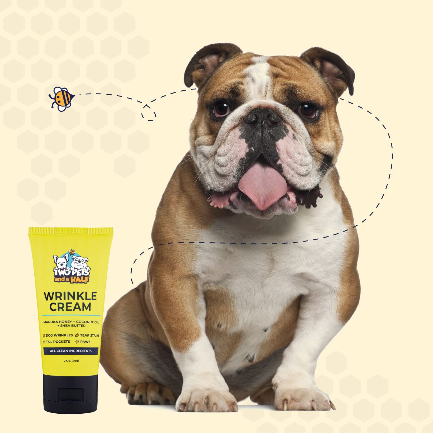 Two Pets and a Half uso diario bulldog frances con resultados suaves
