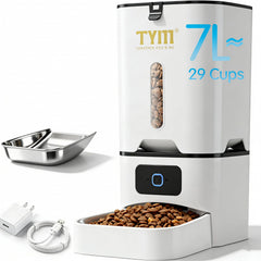 TYM alimentador automático para gatos con gran capacidad de 7L