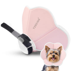 TZBEINN cono suave para perros pequeños, evita lamidos y protege el cuello.