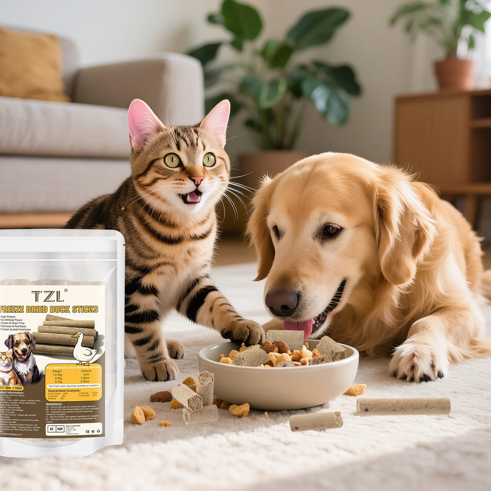 TZL para gatos y perros: snack diario seguro.