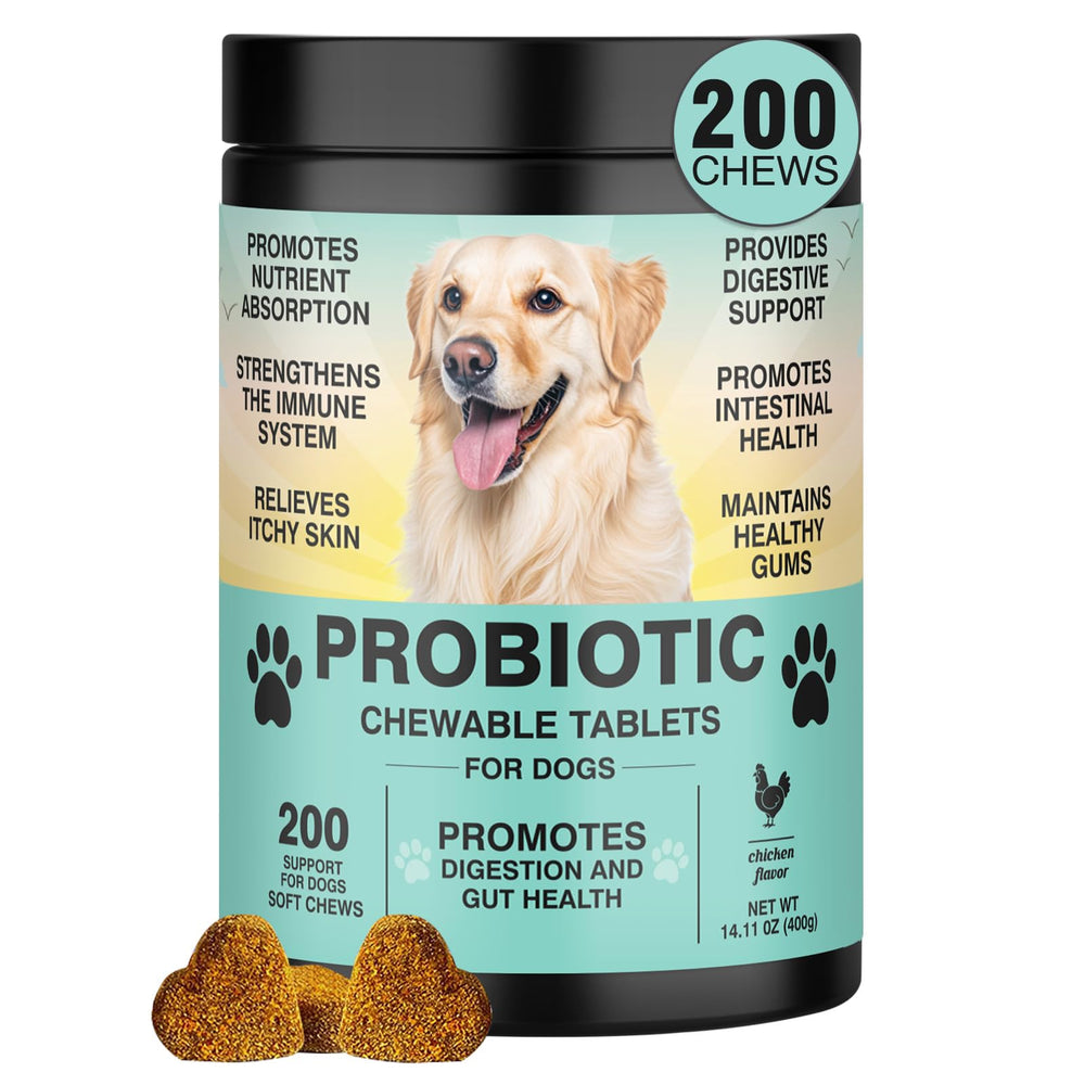 TzzyiC probióticos para perros, aliento más fresco gracias a la fórmula