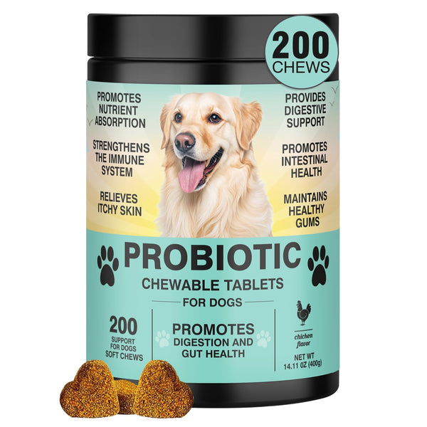 TzzyiC probióticos para perros, aliento más fresco gracias a la fórmula
