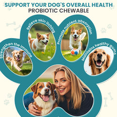 TzzyiC probióticos para perros, ingredientes naturales y beneficios digestivos