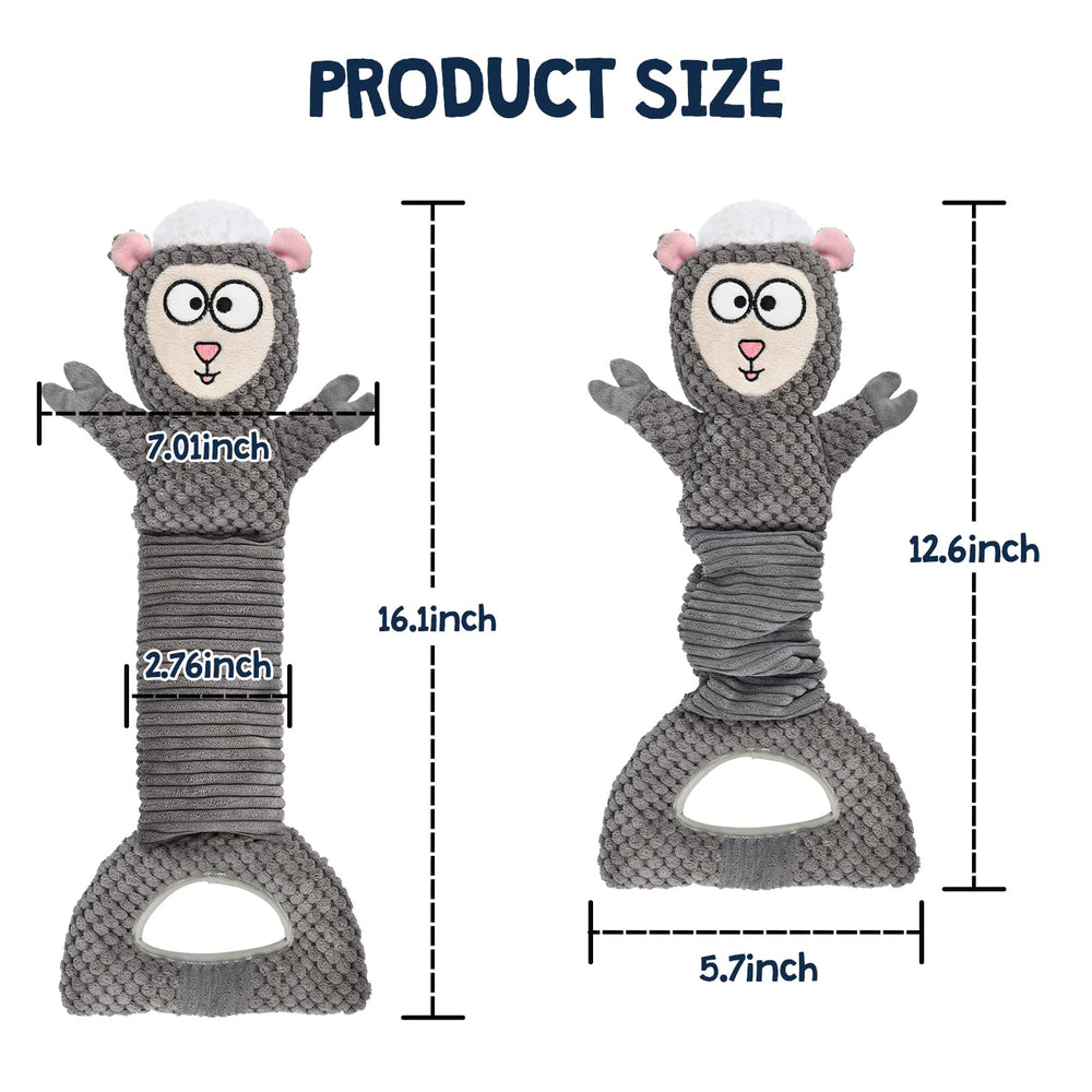 Fácil de lavar: juguete peluche Uadonile para perros.