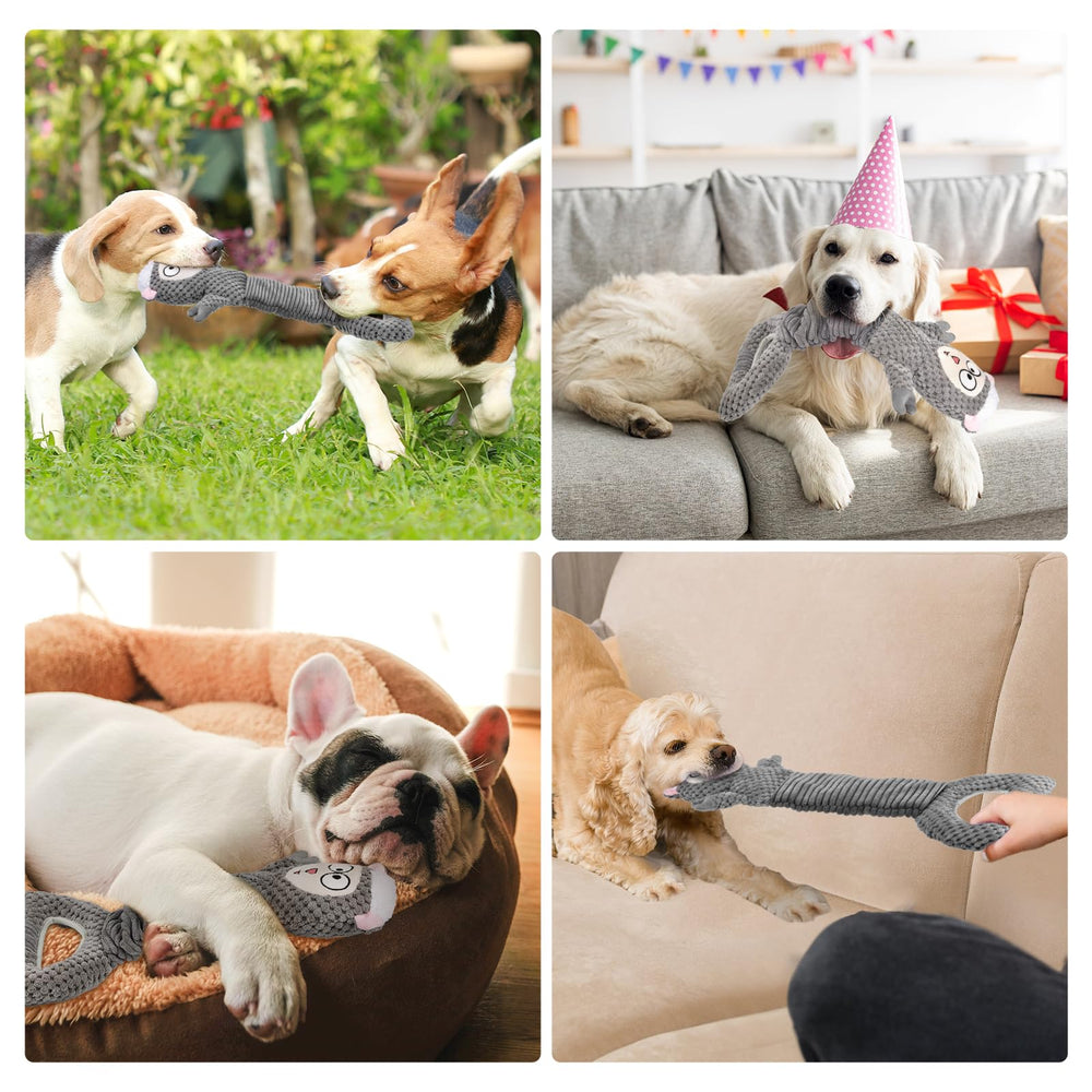 Juguete navideño para perros Uadonile, divertido y seguro.