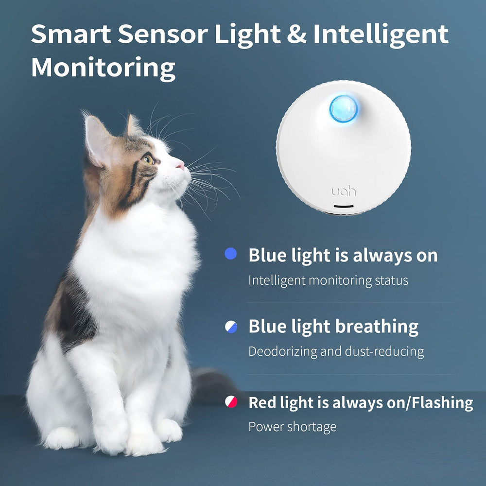 Tapa de uahpet se apaga automaticamente al acercarse el gato.