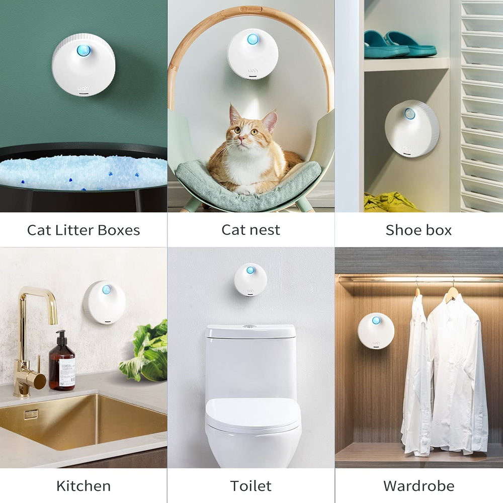 Sensor biosensor de uahpet detecta la presencia del gato.