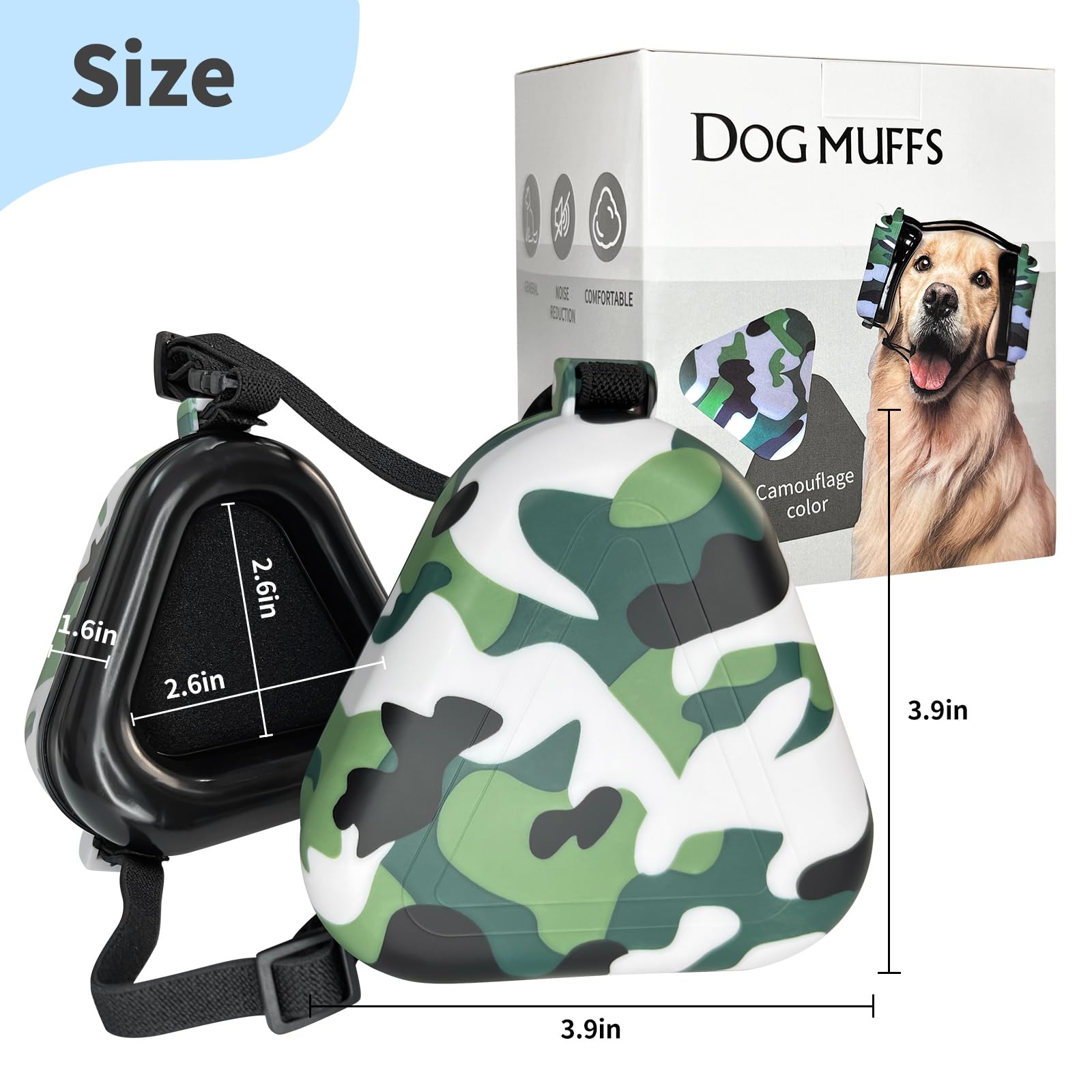 uaidie orejeras para perro ideal para fuegos artificiales y entornos ruidosos