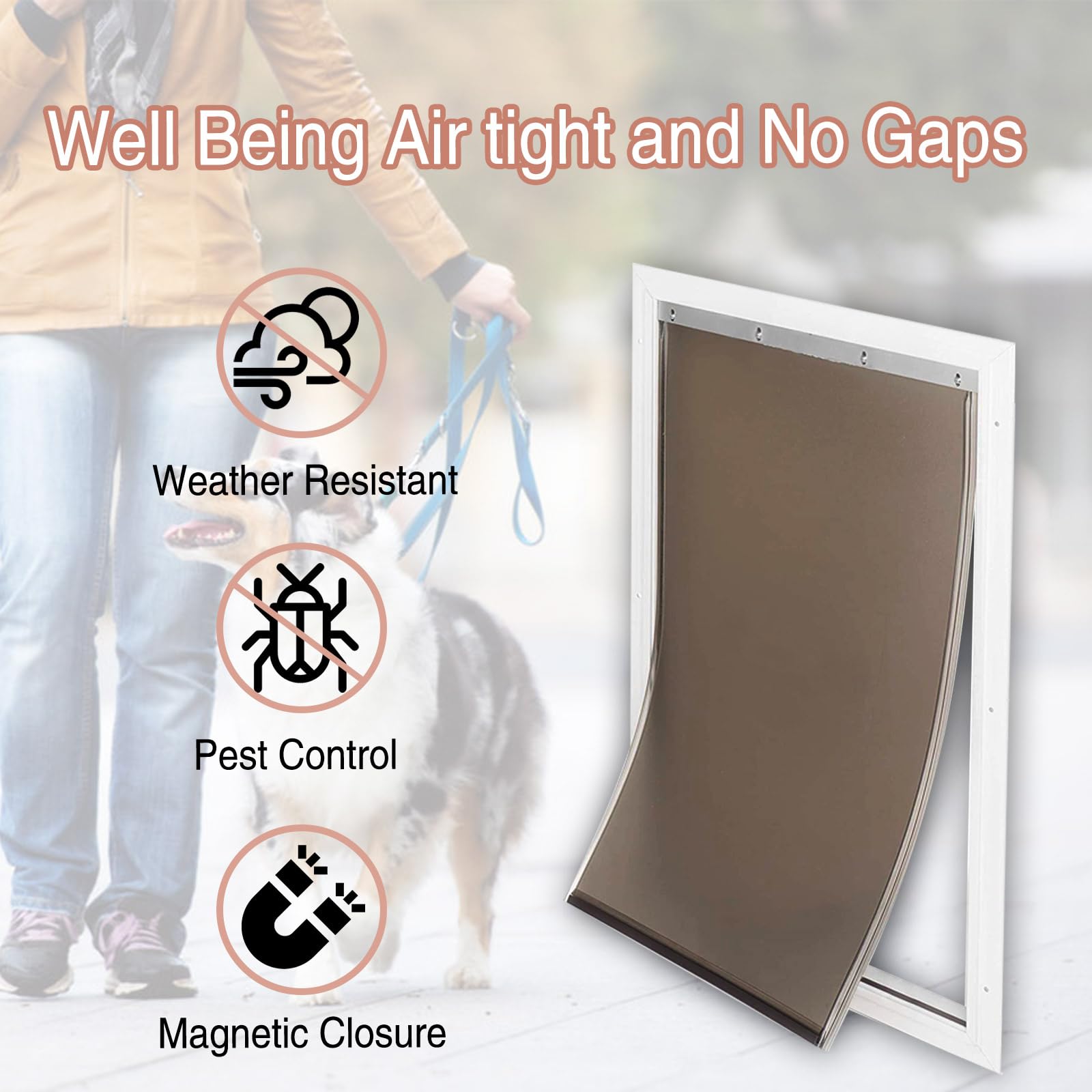 Ubyyddo material flexible y resistente para uso diario y exterior.