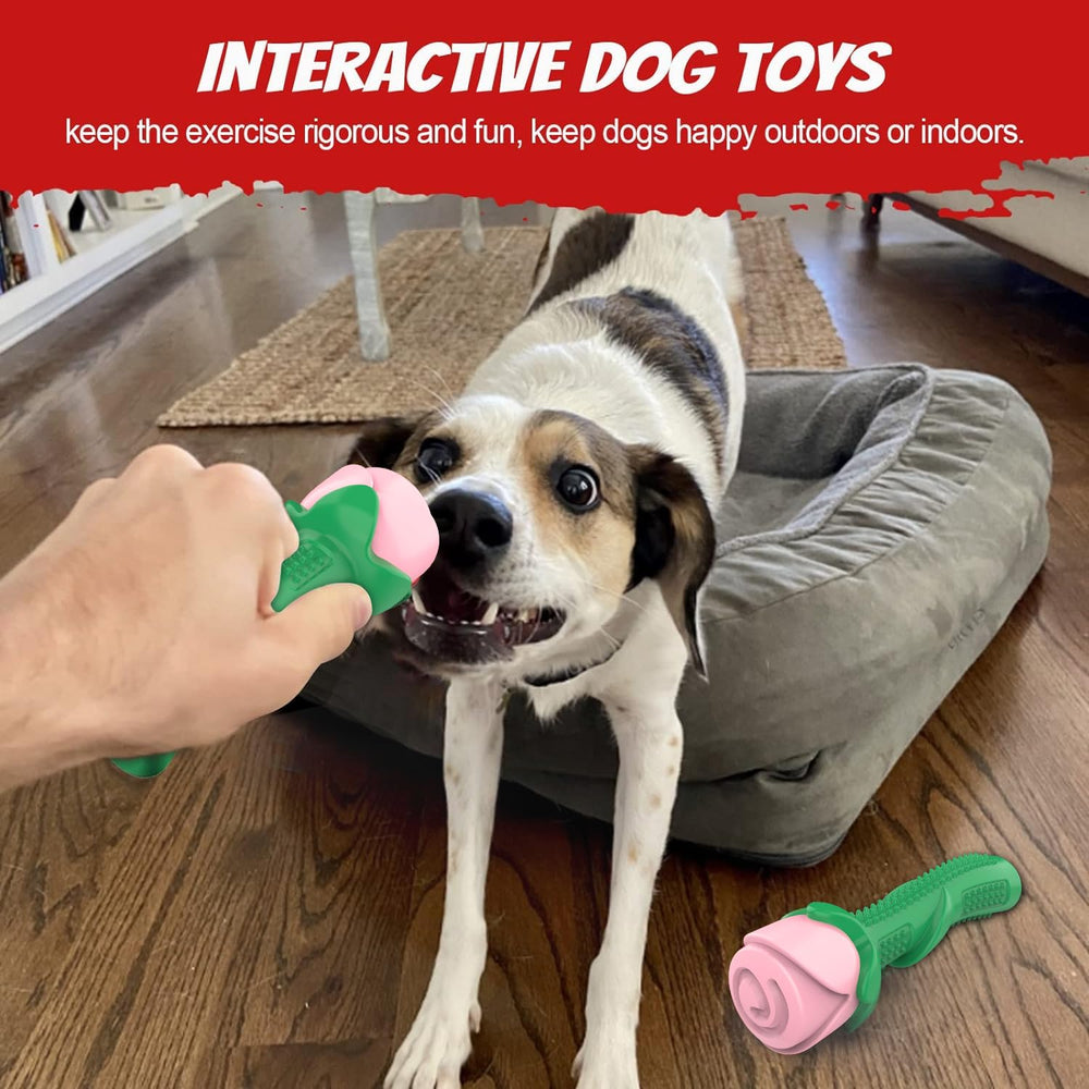 Regalo juguete ucho para fiestas y celebraciones que sorprende al perro.