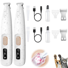 Afilador de patas ugdurwp con luz LED que ilumina la zona de grooming para mayor precisión