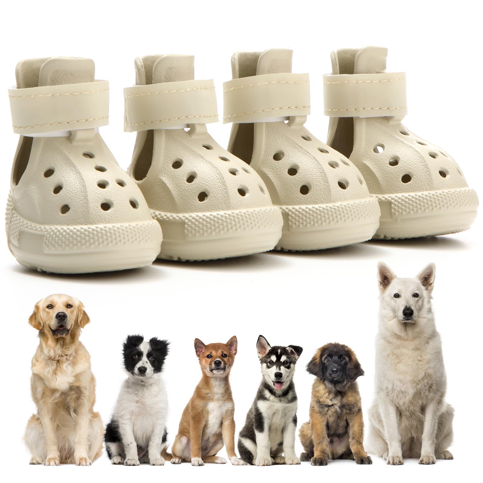 UGRASEA botas para perro: protección de calor durante caminatas.