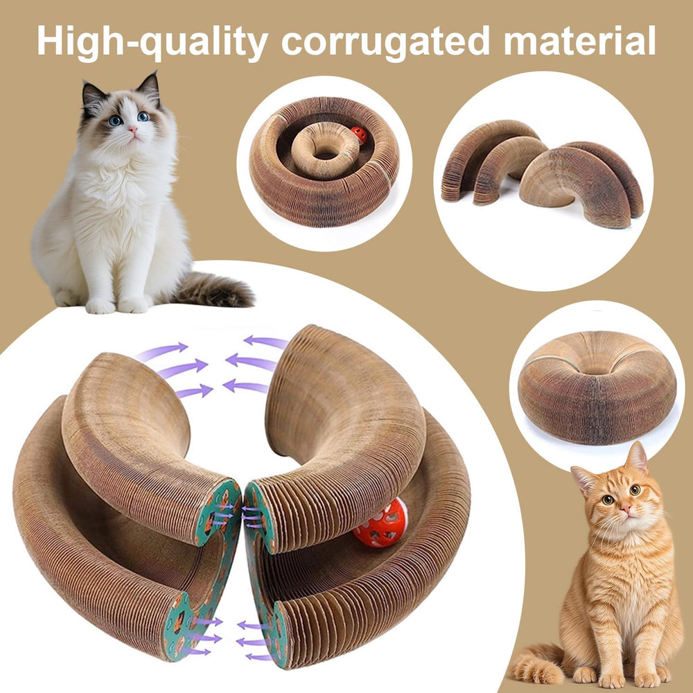  UILSPNG Organ Mágico con Pelota Sonora integrada para gatitos curiosos.