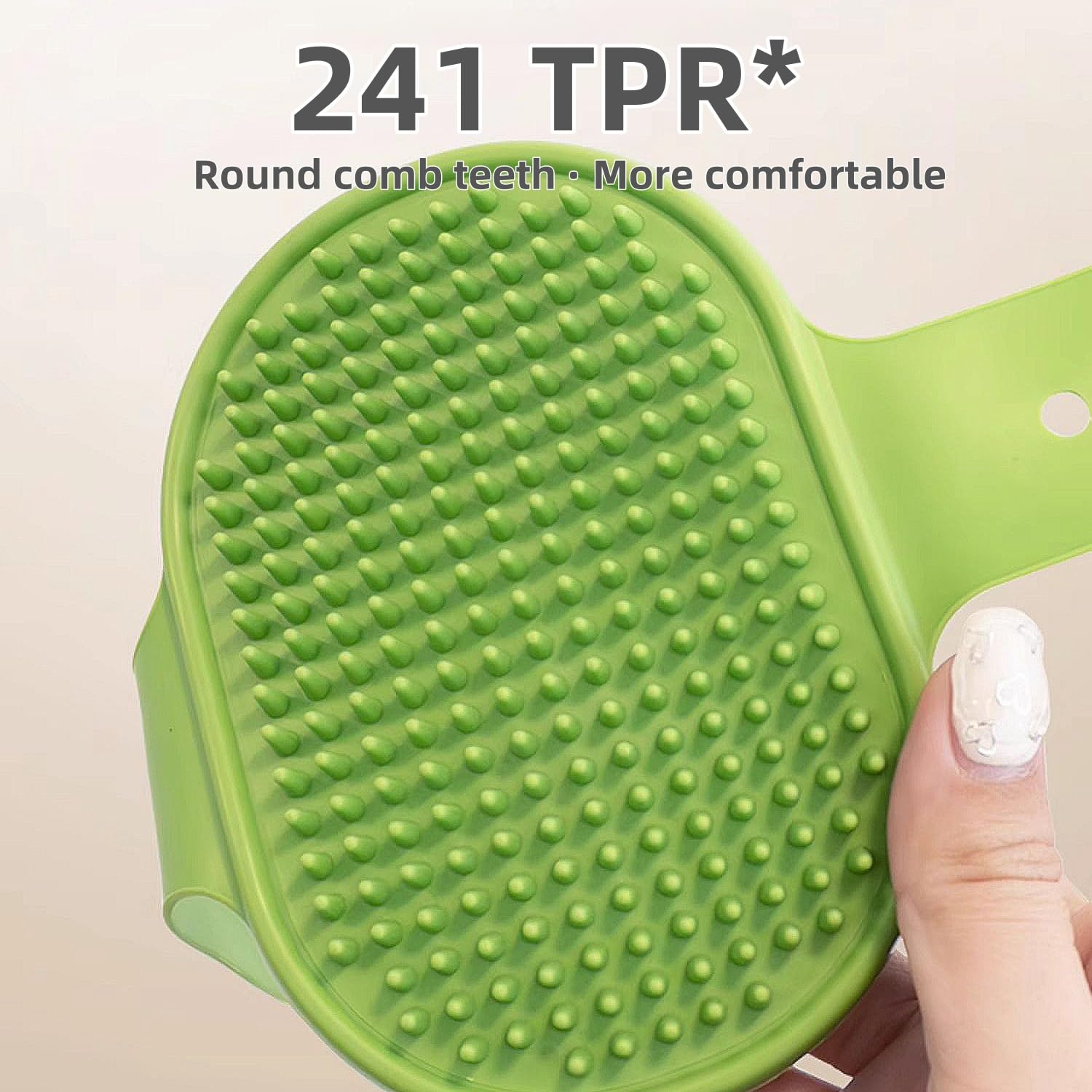 UIVXXUD cepillo silicona para gatos verde, masaje suave y confort