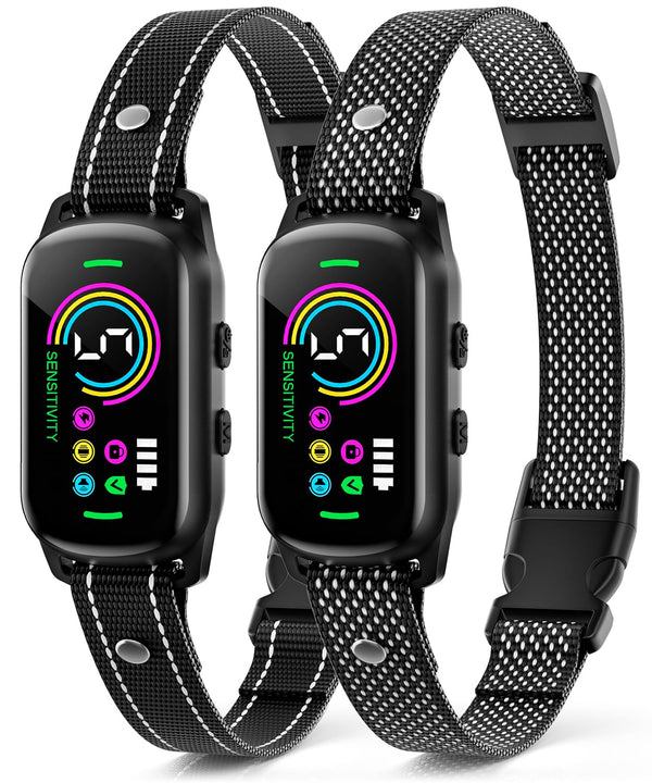 UJYOIIY collar para perros: ajuste cómodo para todos los tamaños y seguridad nocturna.