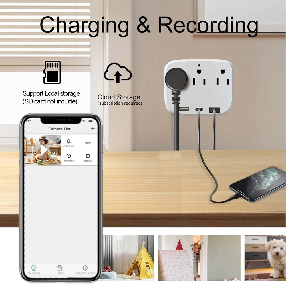 ULar cargador-pared-multiport: carga simultánea y vigilancia integrada