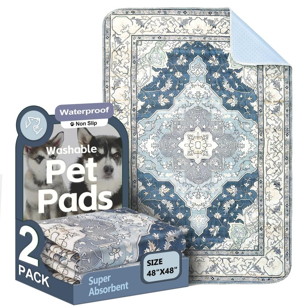 ULIGOTA almohadillas lavables para entrenamiento de perros, absorbentes y reutilizables para pisos.