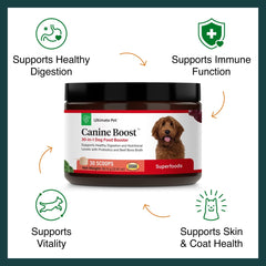 ULTIMATE PET NUTRITION Canine Boost, probióticos para apoyo digestivo canino
