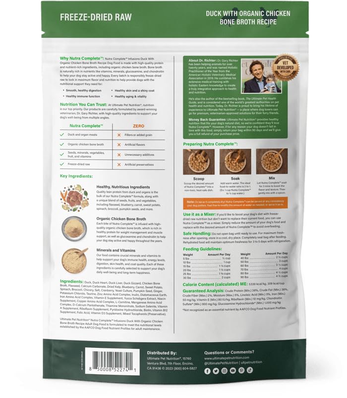 Nutra Complete Infusions: mezcla fácil para incorporar nutrientes en la comida diaria.