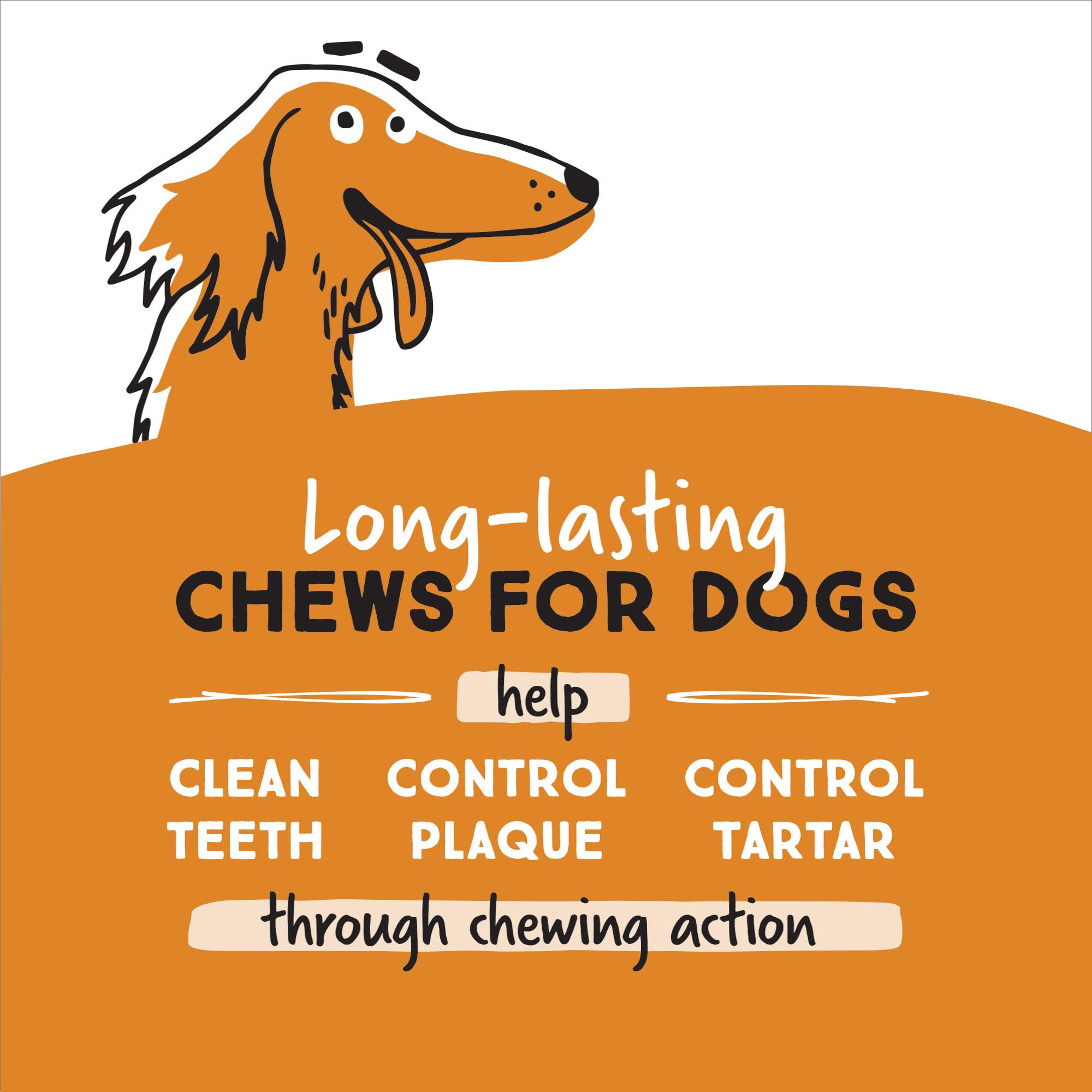 Ultra Chewy Huesos para perros agresivos, duraderos para masticadores potentes