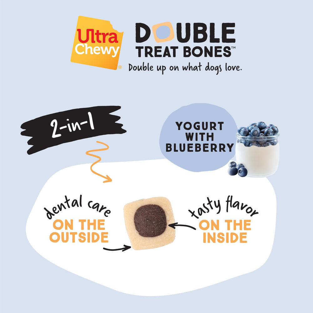 Ultra Chewy Huesos para entrenamiento diario: fácil de llevar y compartir.