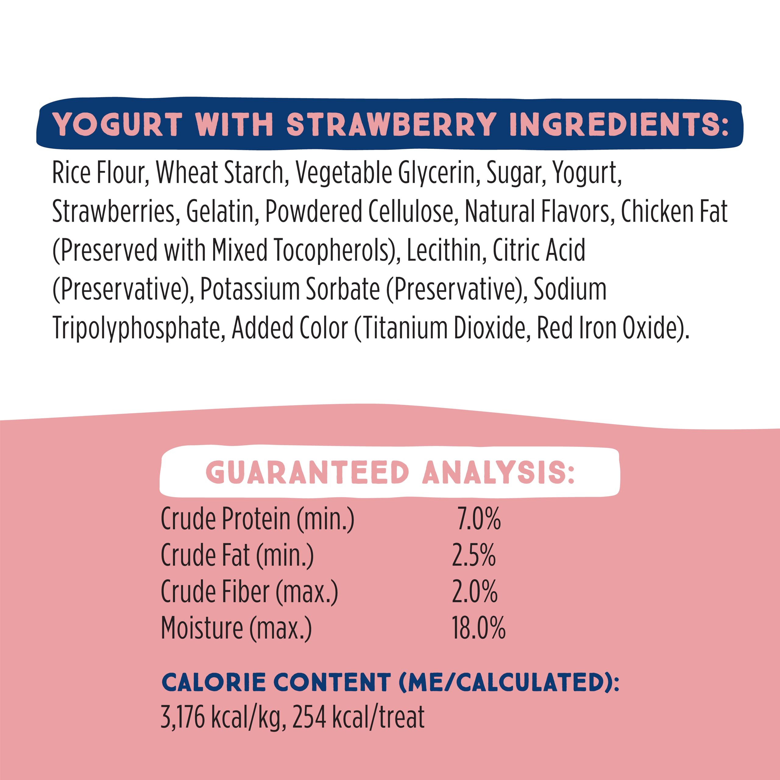 Ultra Chewy Yogur Frambuesa: sabor agradable durante la masticación para perros grandes.