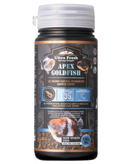Ultra Fresh Apex: empaque práctico para alimentación diaria de pez dorado.