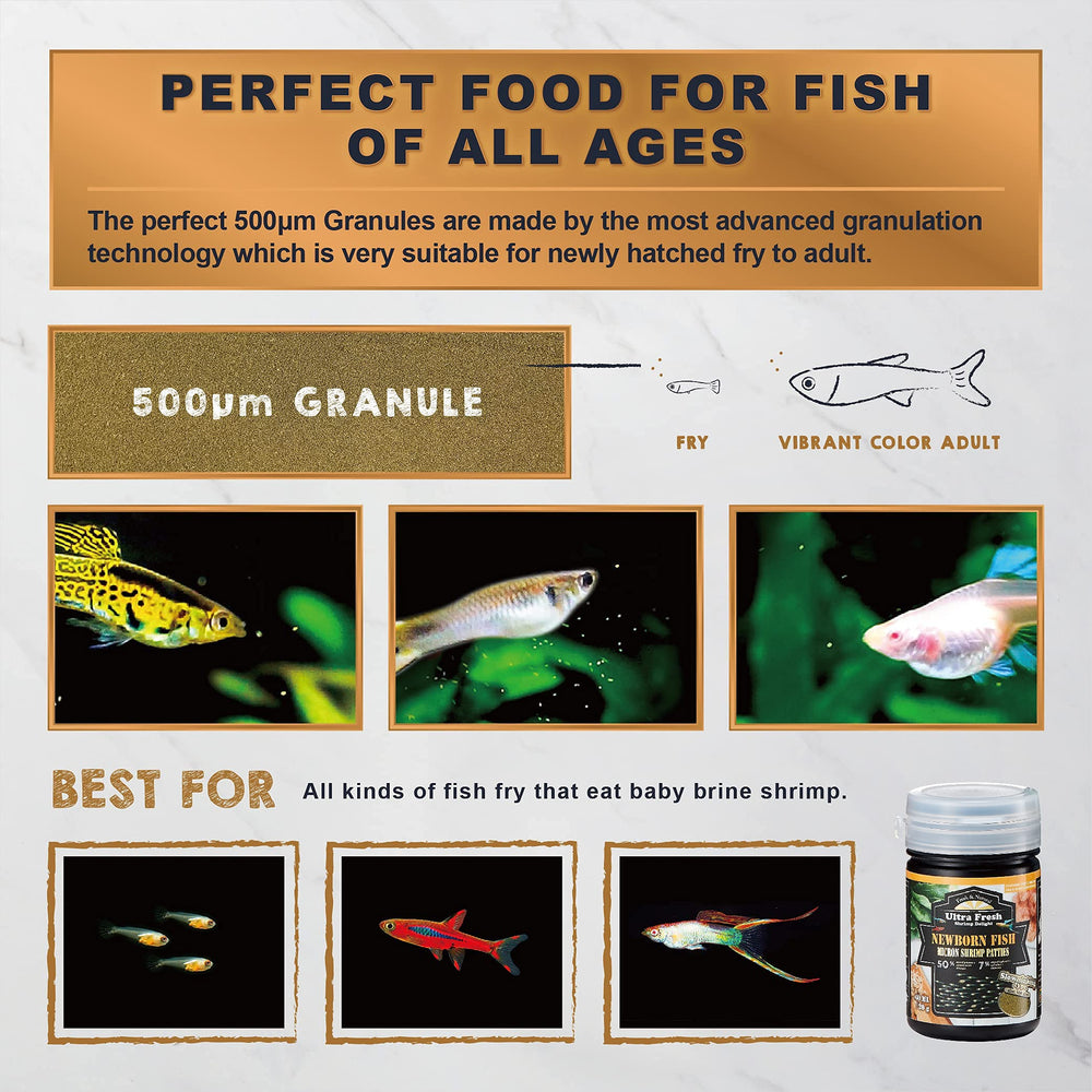 Ultra Fresh sustituto de langostino de salmuera para cría