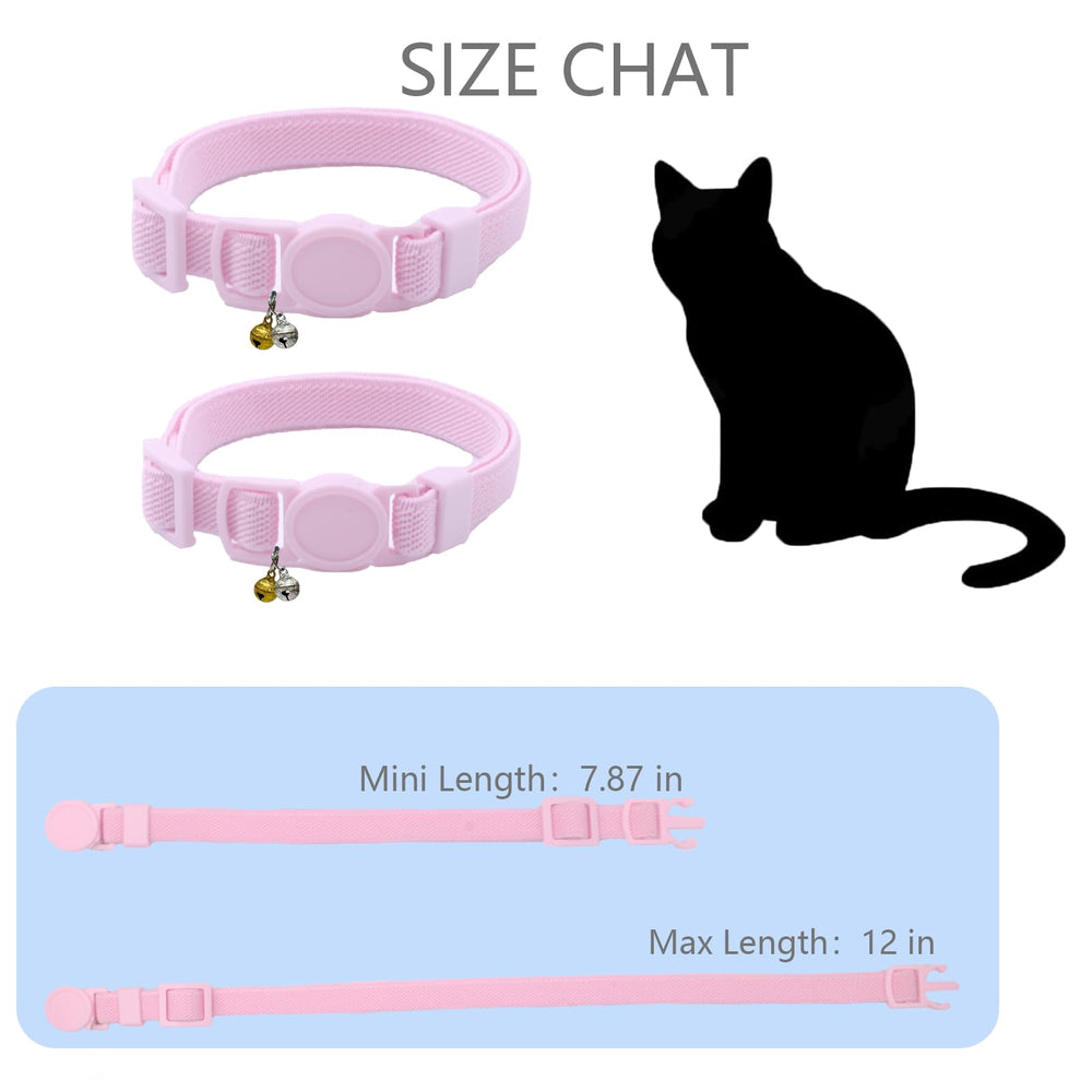 Umicclits collar para gato con talla ajustable de 19 a 32 cm.