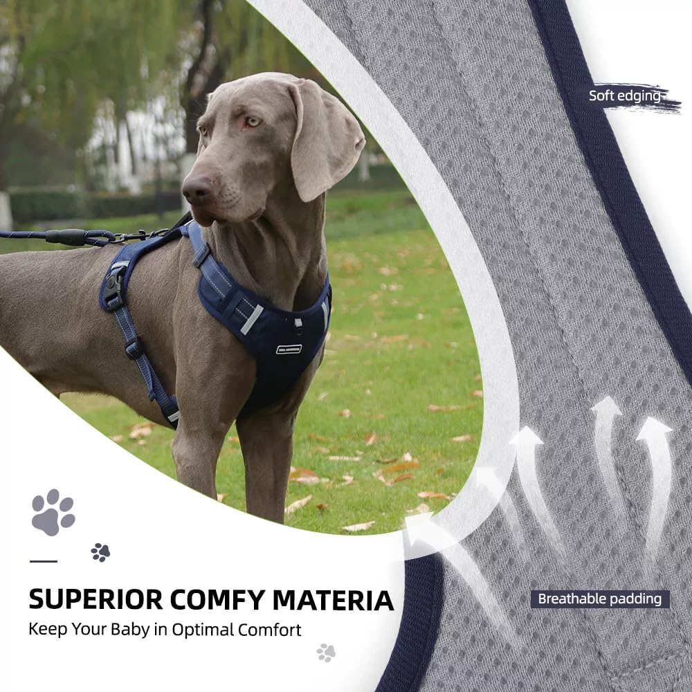 Arnés UNA MASCOTA de malla suave y transpirable.