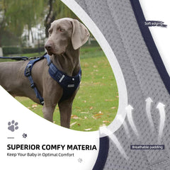 Arnés UNA MASCOTA de malla suave y transpirable.
