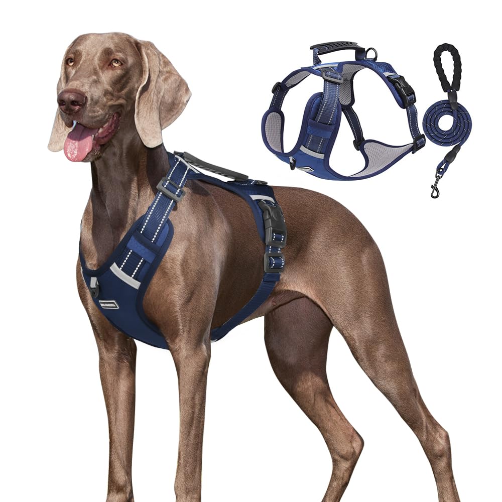 El arnés sin tirones de UNA MASCOTA, ajustable y reflectante para perros.