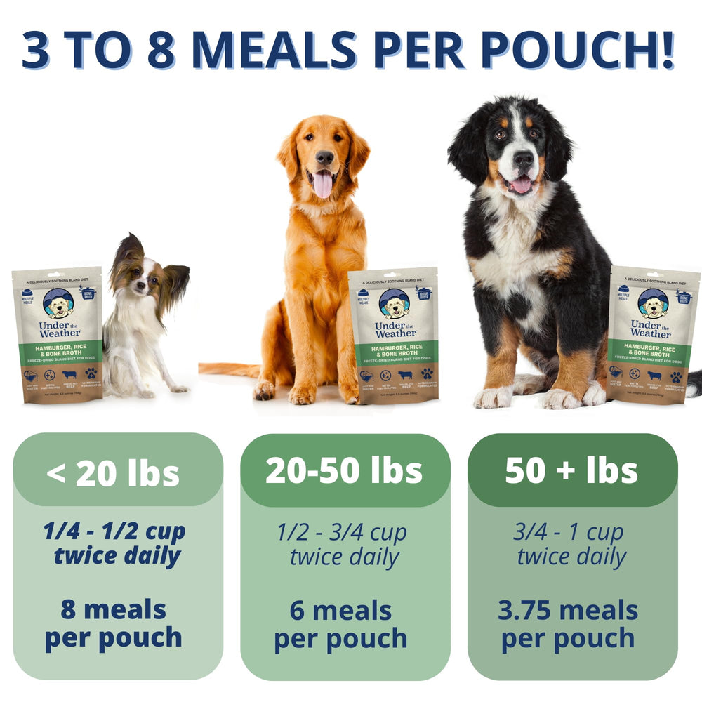 undertheweatherpet dieta-blanda con ingredientes de grado humano para perro, opciones sin gluten.