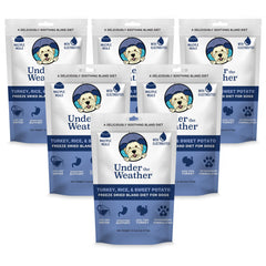 undertheweatherpet dieta-blanda para perro con arroz-pavo-boniato, apoya la digestión suave