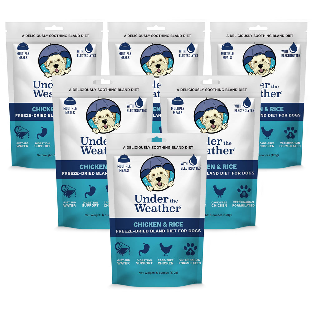 undertheweatherpet dieta-blanda-perros-pollo-arroz: ayuda a calmar el estómago tras malestar digestivo.