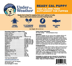 Under the Weather Pet Ready Cal gel nutritivo con textura suave para administrar fácilmente