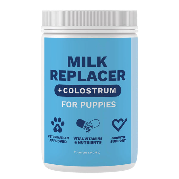 undertheweatherpet botella de leche para cachorros, nutrición completa para el desarrollo