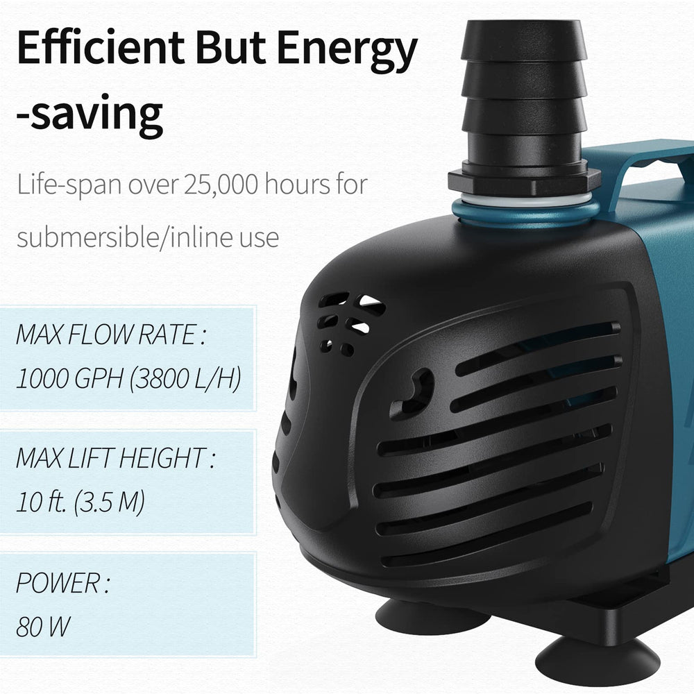 Bomba Uniclife sumergible o externa para circulación eficiente