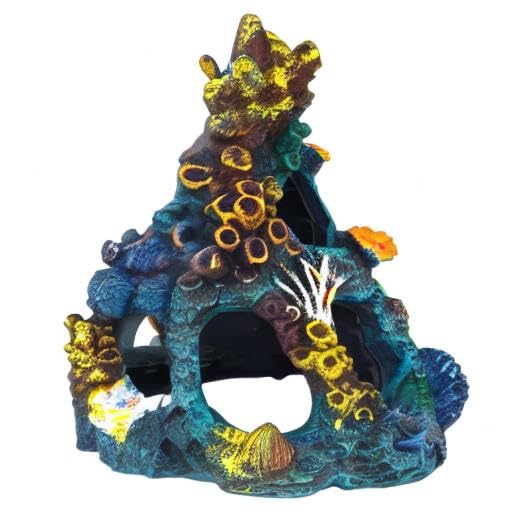 Uniclife decoración completa para acuario, perfecta como hogar de peces.