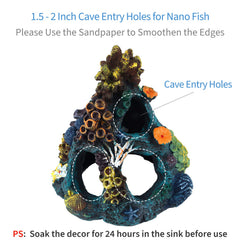 Uniclife cueva con cuatro huecos, ideal para explorar y esconderse.