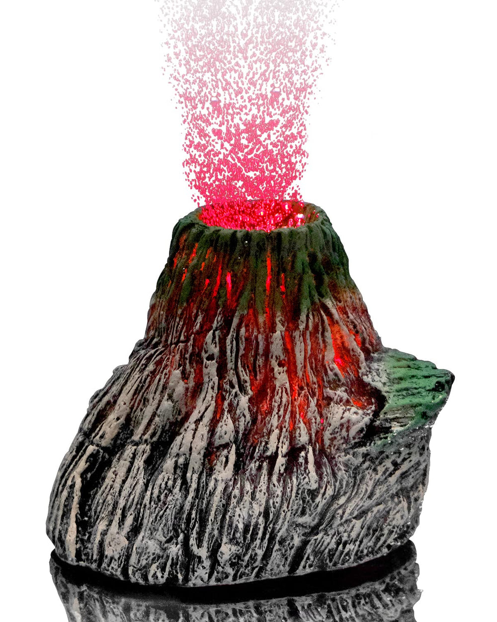 Uniclife volcán adorno realista para acuario añade paisaje atractivo.