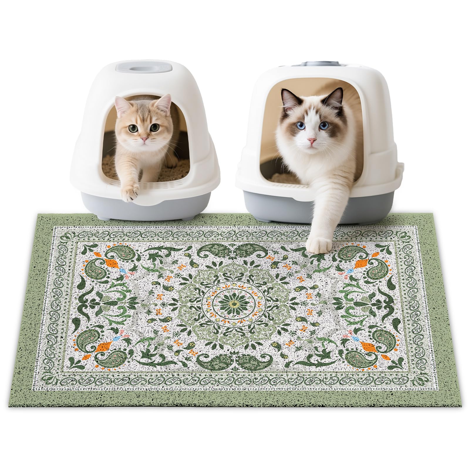 Unicorn Catcher alfombra arenero gato 33x22 mantiene el suelo limpio tras las patas