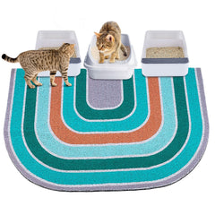 Alfombrilla Unicorn Catcher para arenero grande: recoge la arena y protege el piso