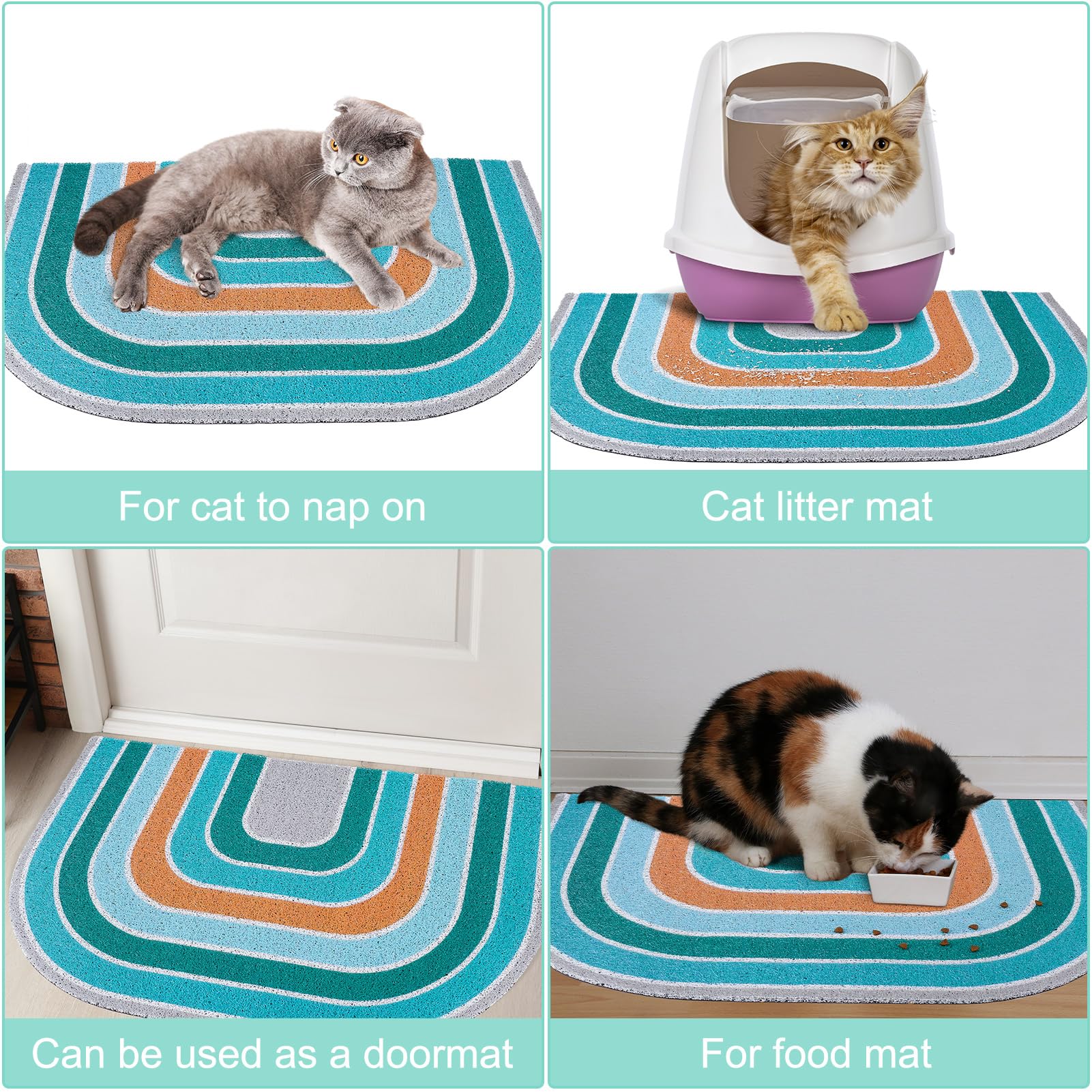 Compatible con dos cajas de arena, ideal para hogares con dos gatos