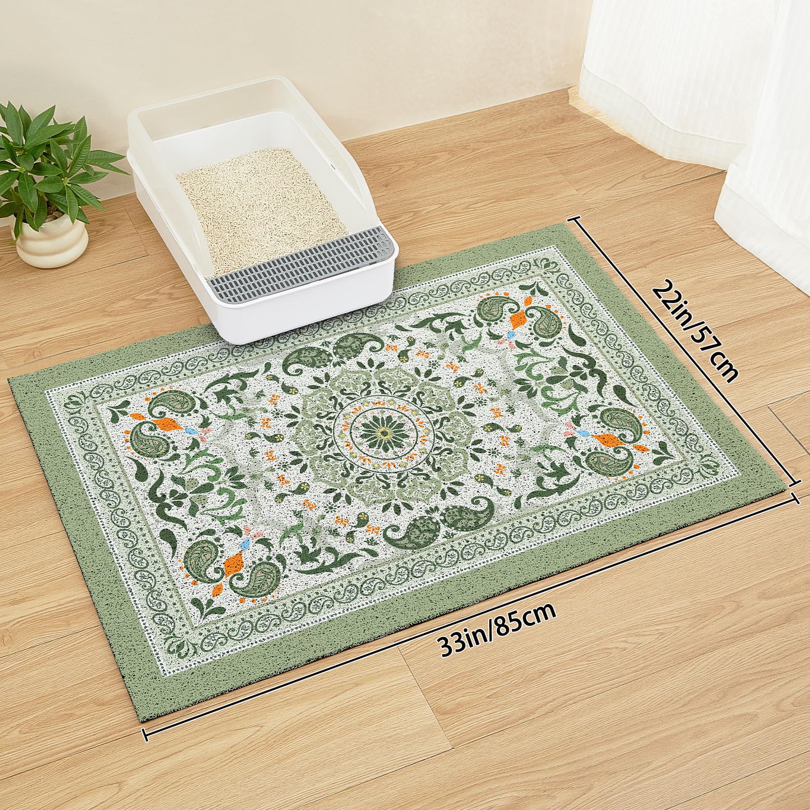 Unicorn Catcher doble uso sirve como alfombra para comida y otras áreas