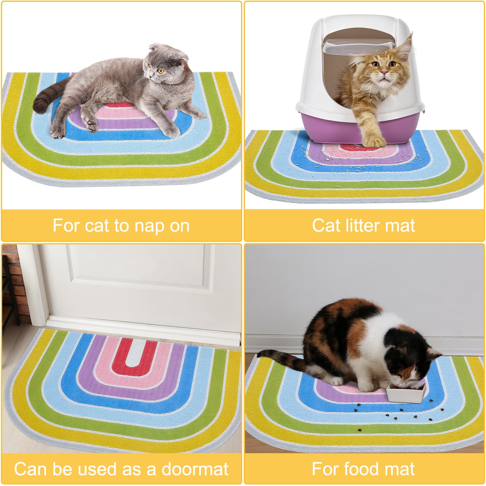 Alfombrilla Unicorn Catcher, confort para patitas, diseño suave para descansar.