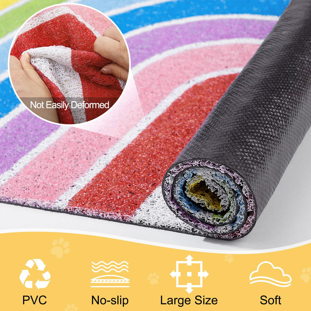 Alfombrilla Unicorn Catcher, duradera y flexible, resiste el uso diario.